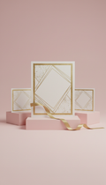 Personalized Embossed Place Card Set
